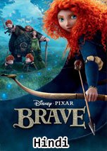 Brave (2012) DVDRip in Hindi Dubbed Full Movie Watch Online Free Download