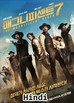 The Magnificent Seven (2016) DVDRip Hindi Dubbed Full Movie Watch Online Free Download