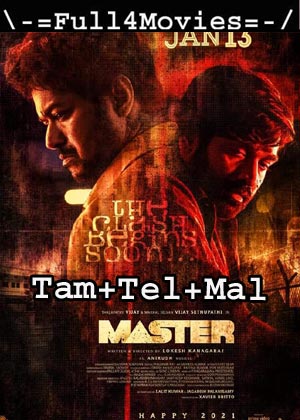 Master (2021) HDRip [Tamil + Telugu + Malayalam]