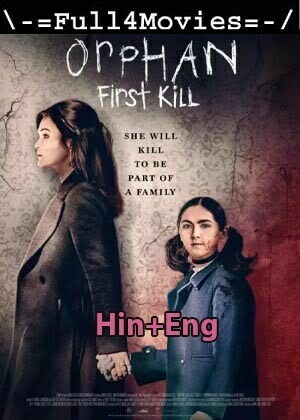 Orphan First Kill (2022) 1080p | 720p | 480p Web-HDRip [Hindi ORG (DD5.1) + English]